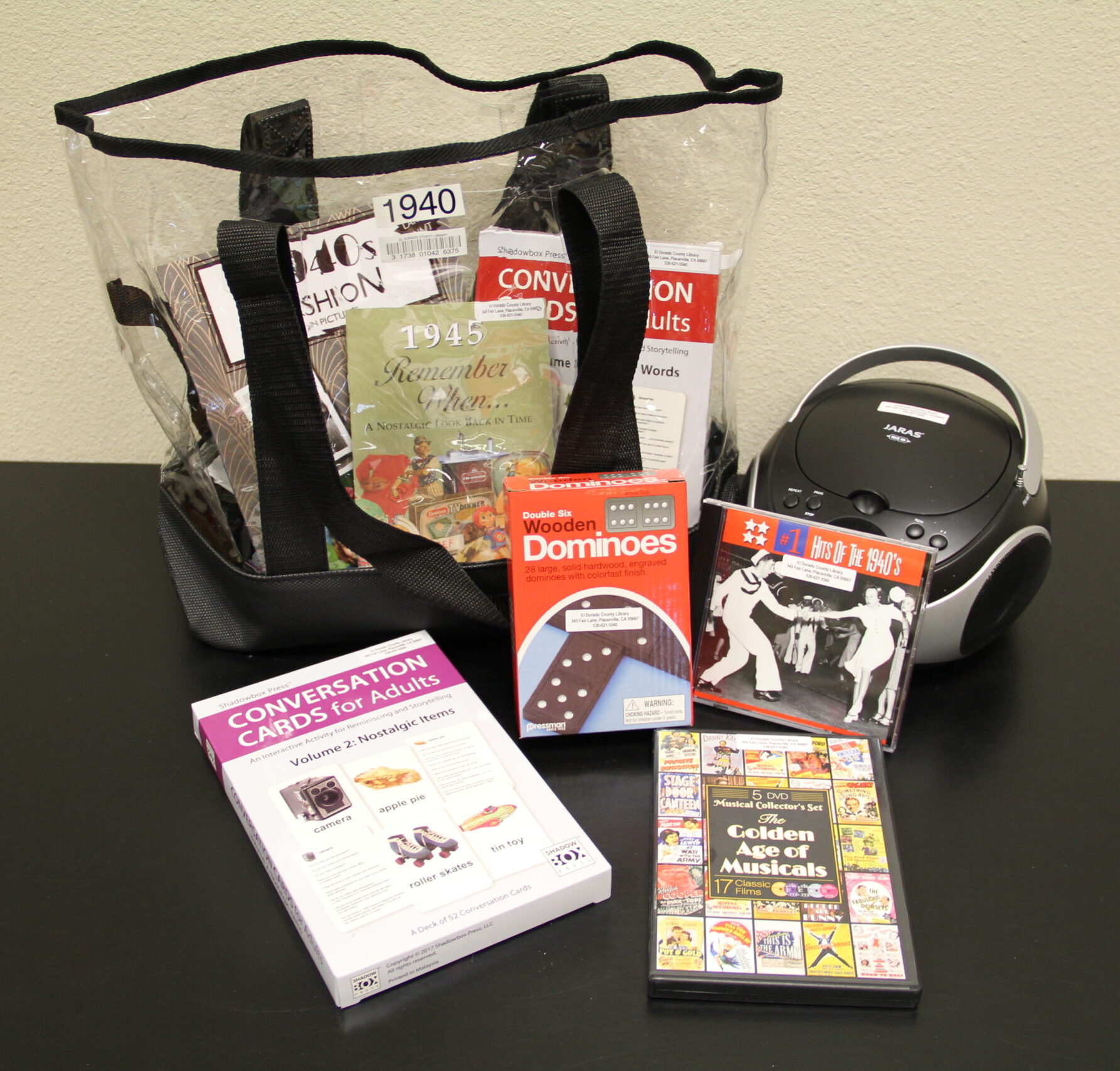 Health & Wellness Memory Kits El Dorado County Library