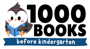 1,000 Books Before Kindergarten logo.