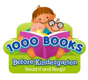 1,000 Books Before Kindergarten logo